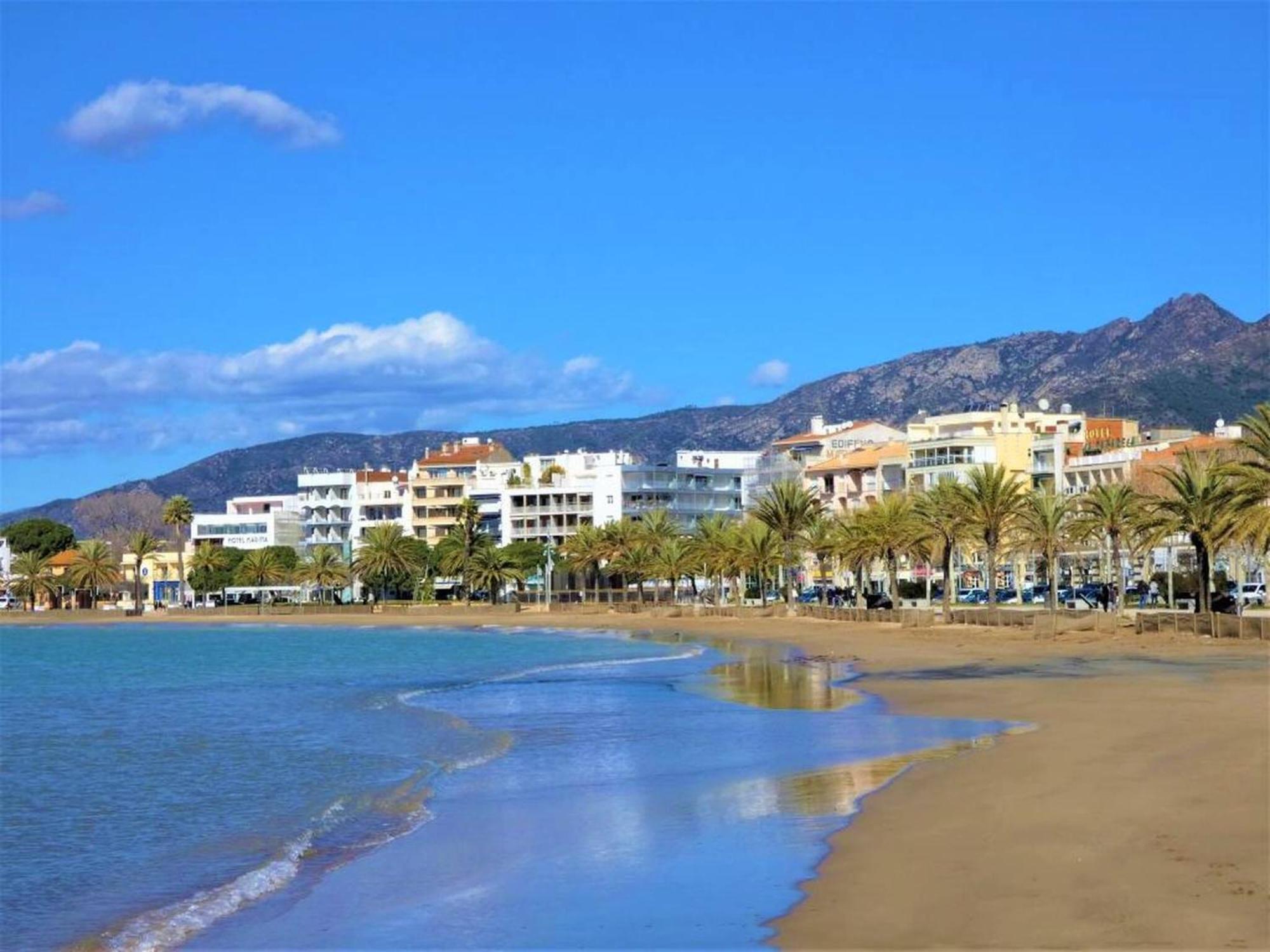 Apartamento En Roses A 2 Min De La Playa Con Vistas Al Mar Av-18 Girona Exterior foto