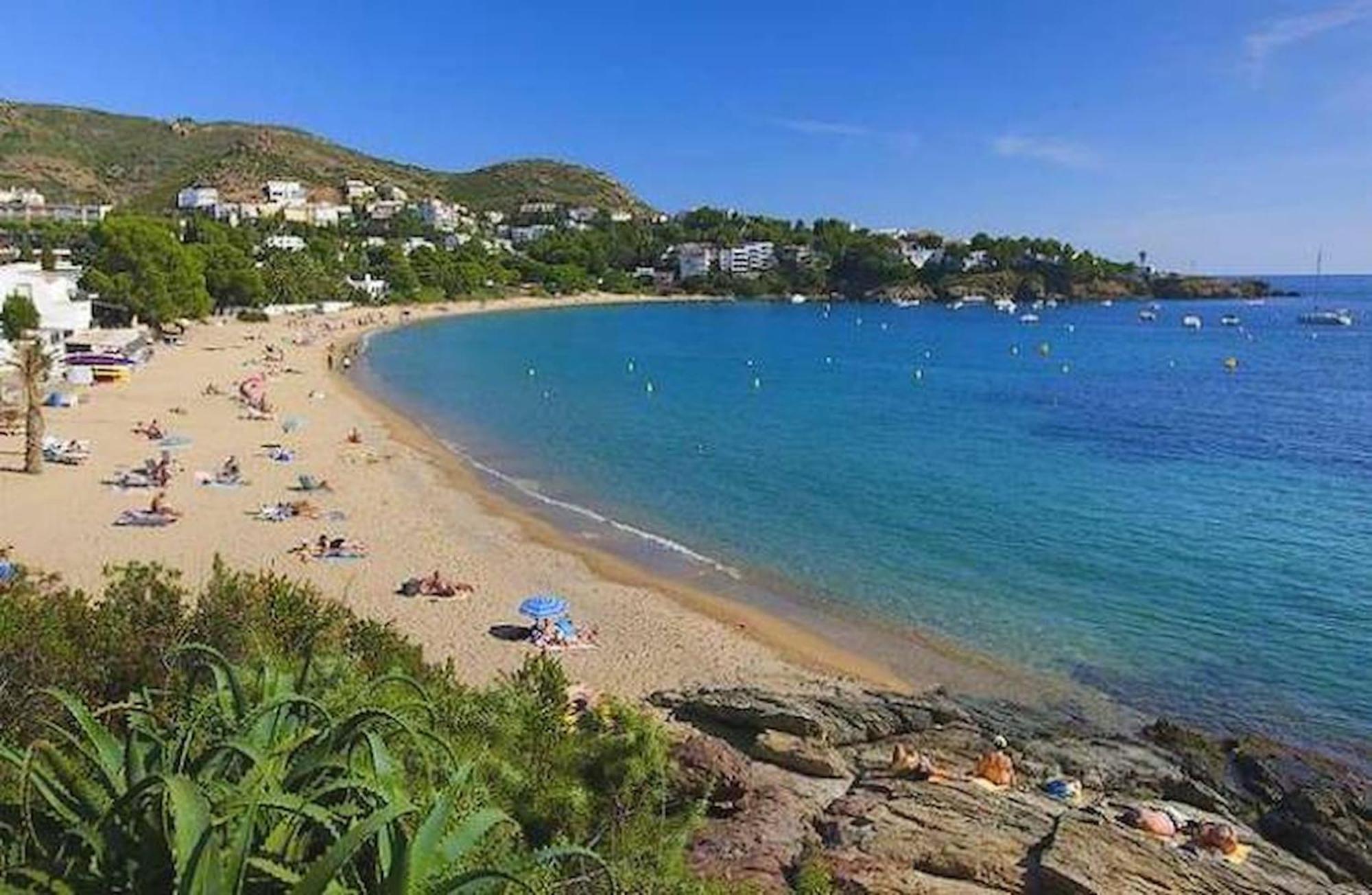 Apartamento En Roses A 2 Min De La Playa Con Vistas Al Mar Av-18 Girona Exterior foto