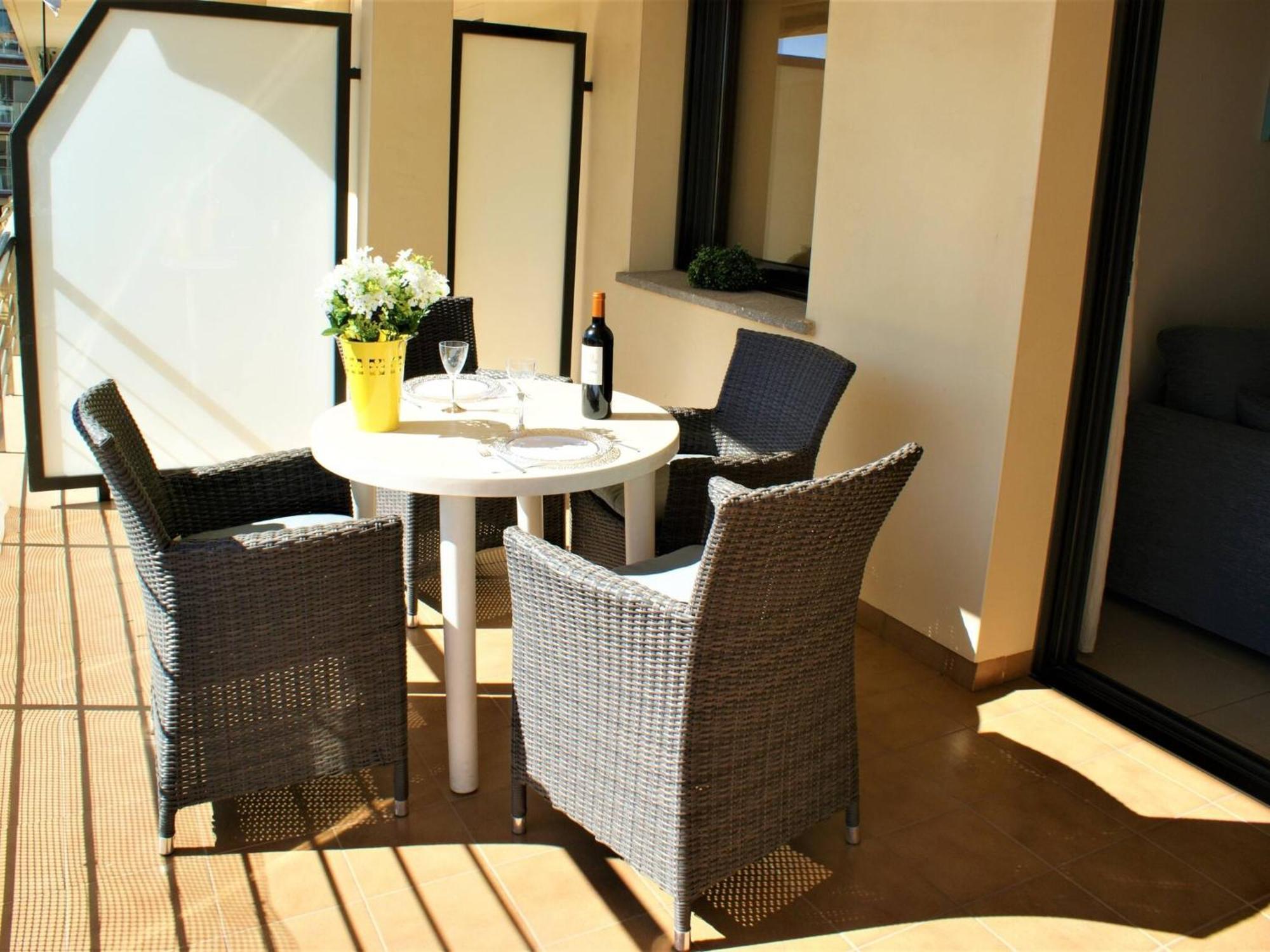 Apartamento En Roses A 2 Min De La Playa Con Vistas Al Mar Av-18 Girona Exterior foto